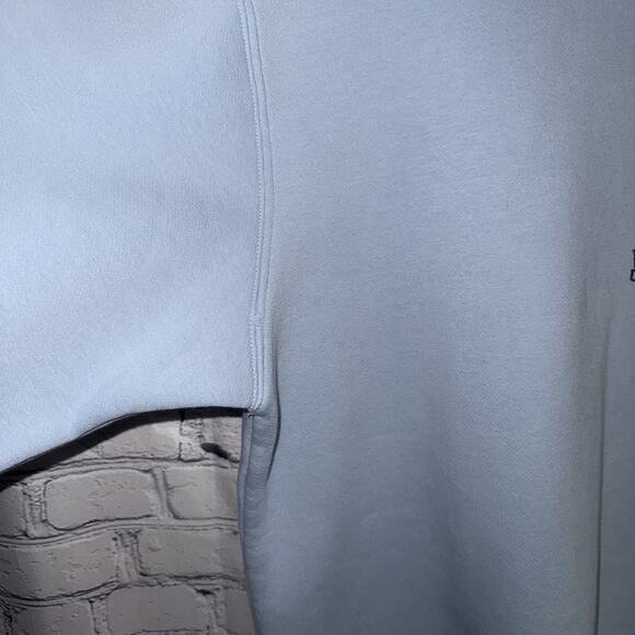 Denim & Flower Men’s Wild Plants Untamed Beauty NWOT Sweatshirt, Lt Blue~SOFT - Picture 5 of 11